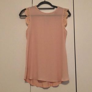 Light pink blouse
